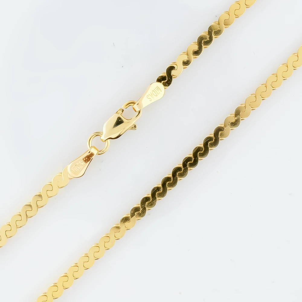 Цепь из желтого золота 585 пробы