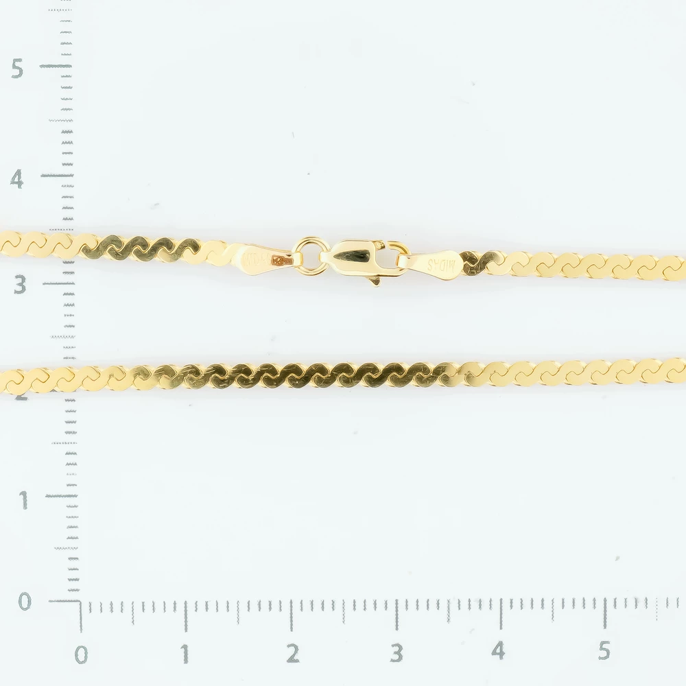 Цепь из желтого золота 585 пробы