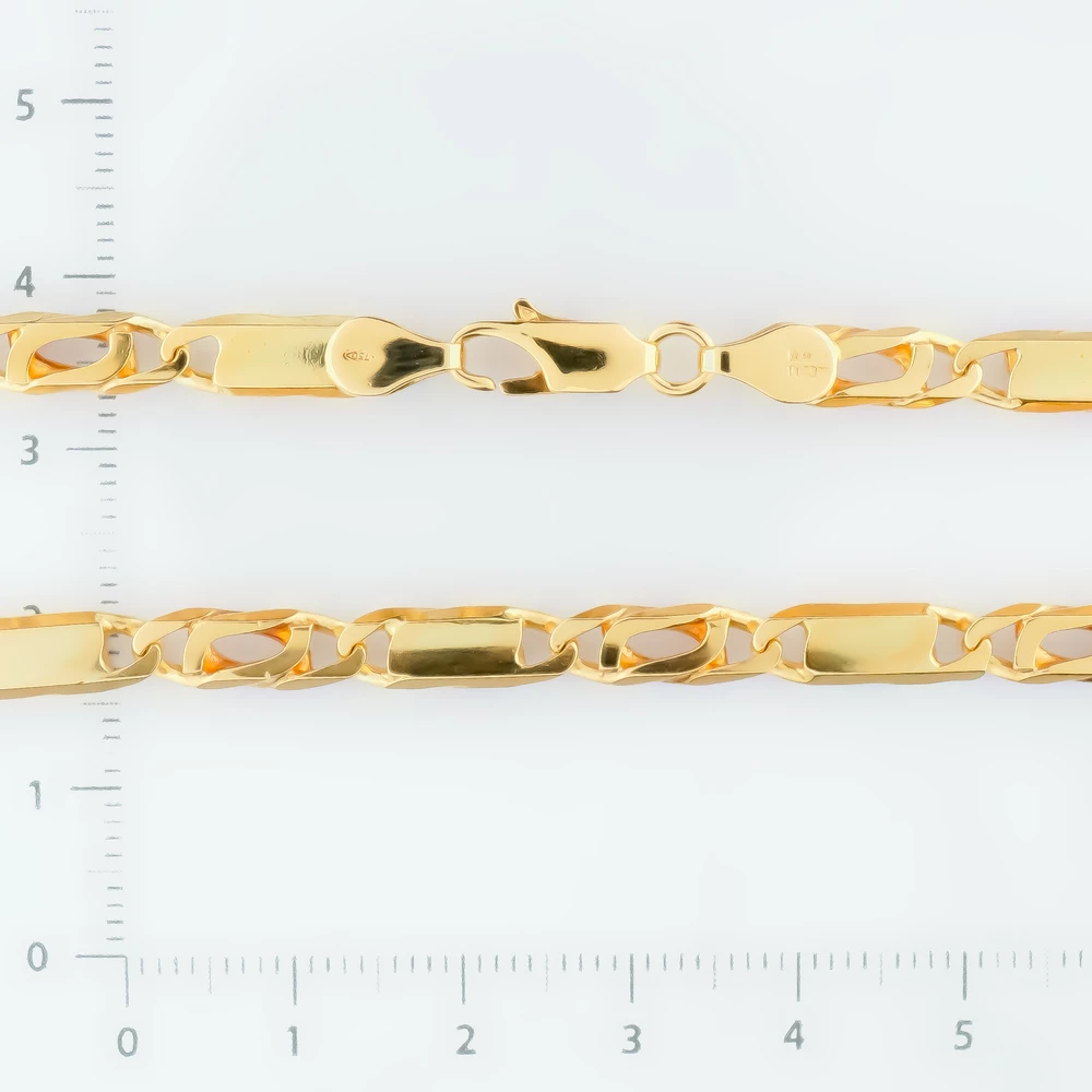 Цепь из желтого золота 750 пробы