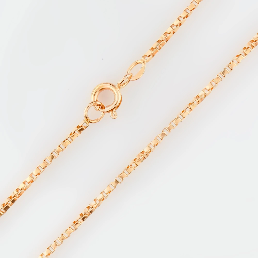 Цепь из красного золота 585 пробы