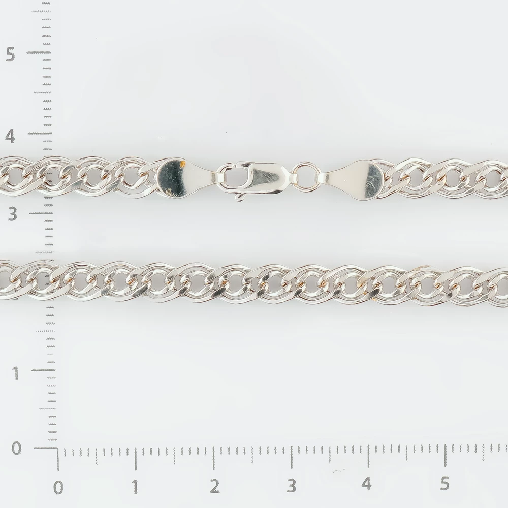 Цепь из белого золота 585 пробы