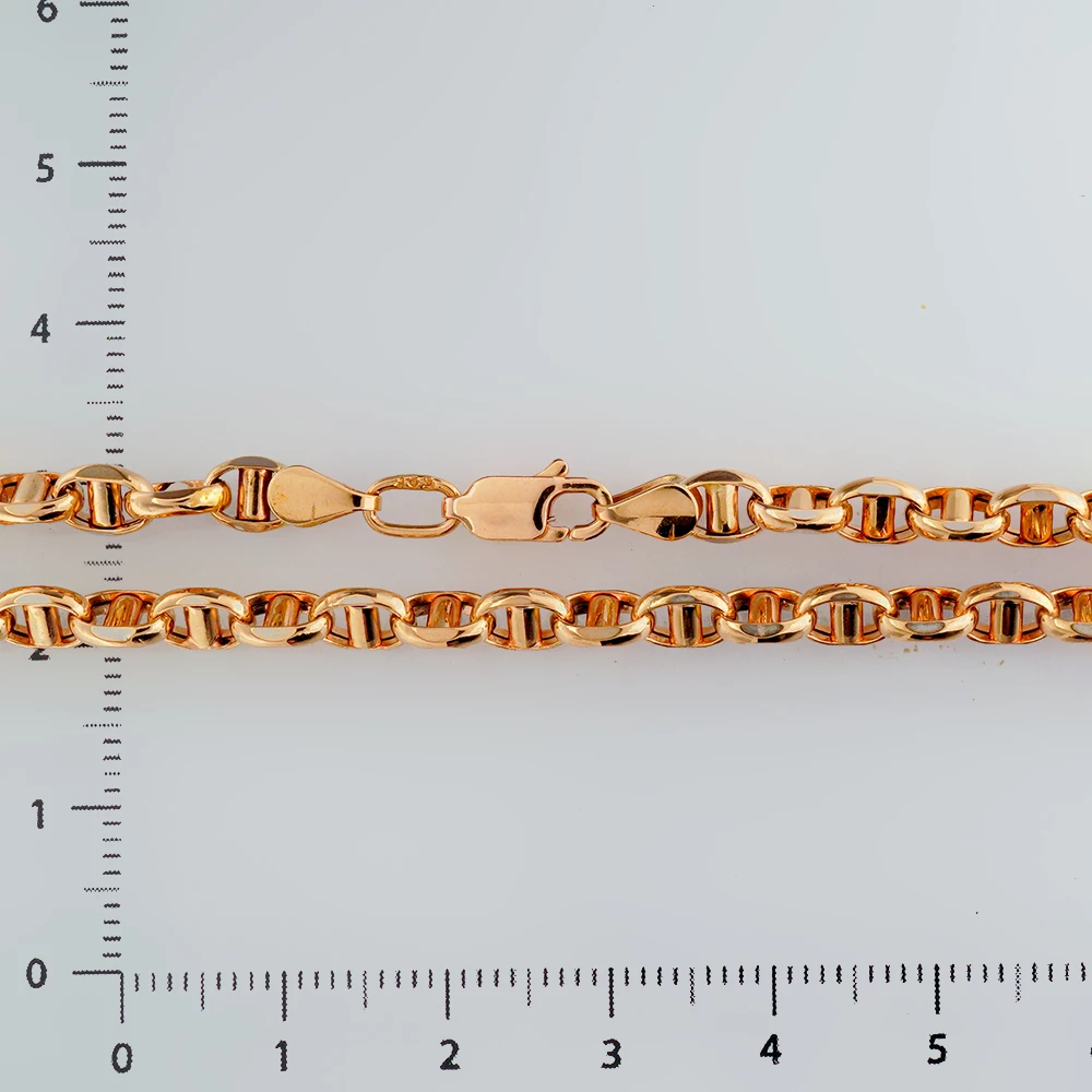 Цепь из красного золота 585 пробы