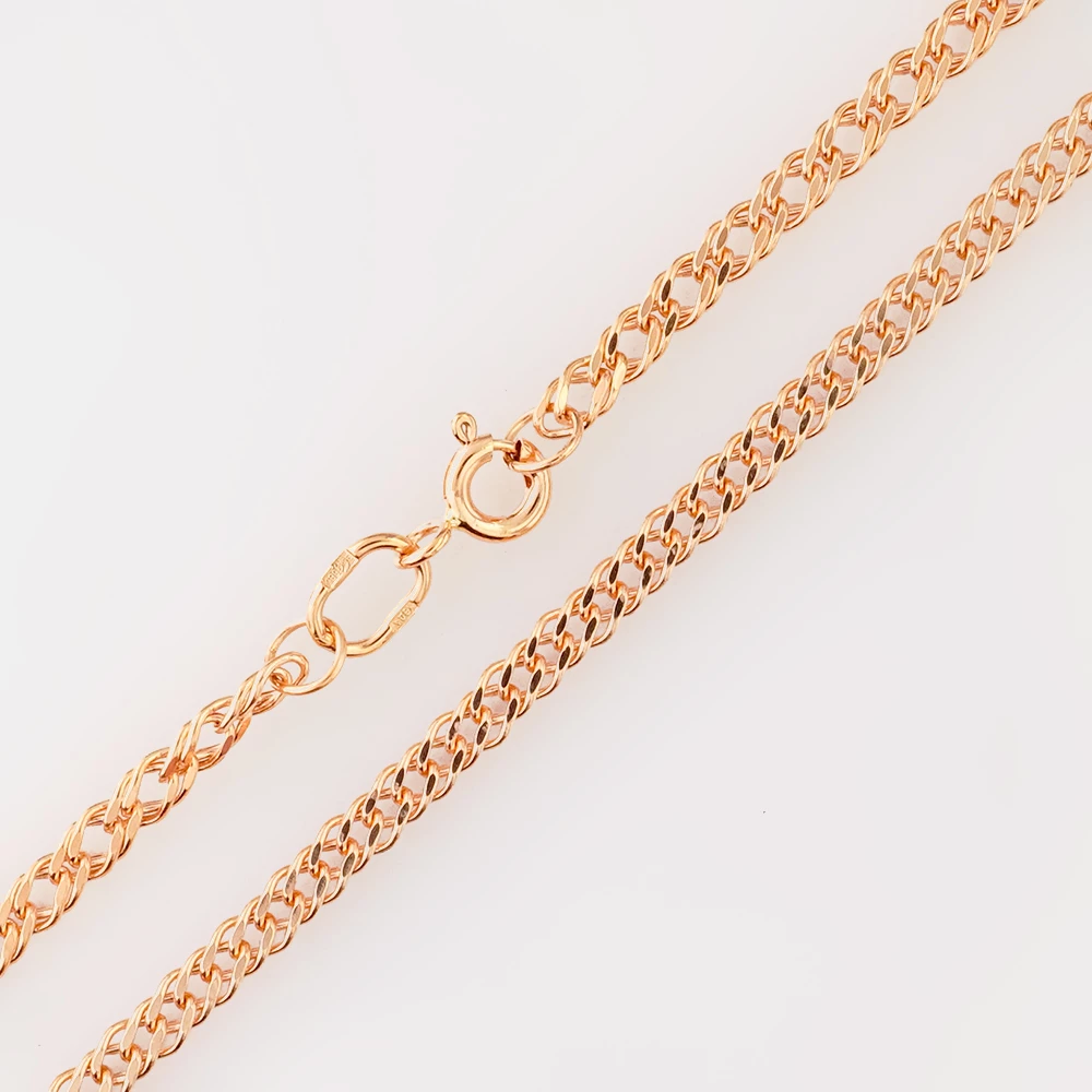 Цепь из красного золота 585 пробы