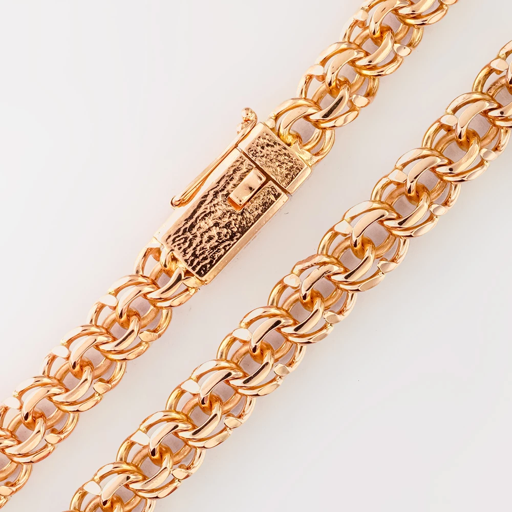 Цепь из красного золота 585 пробы