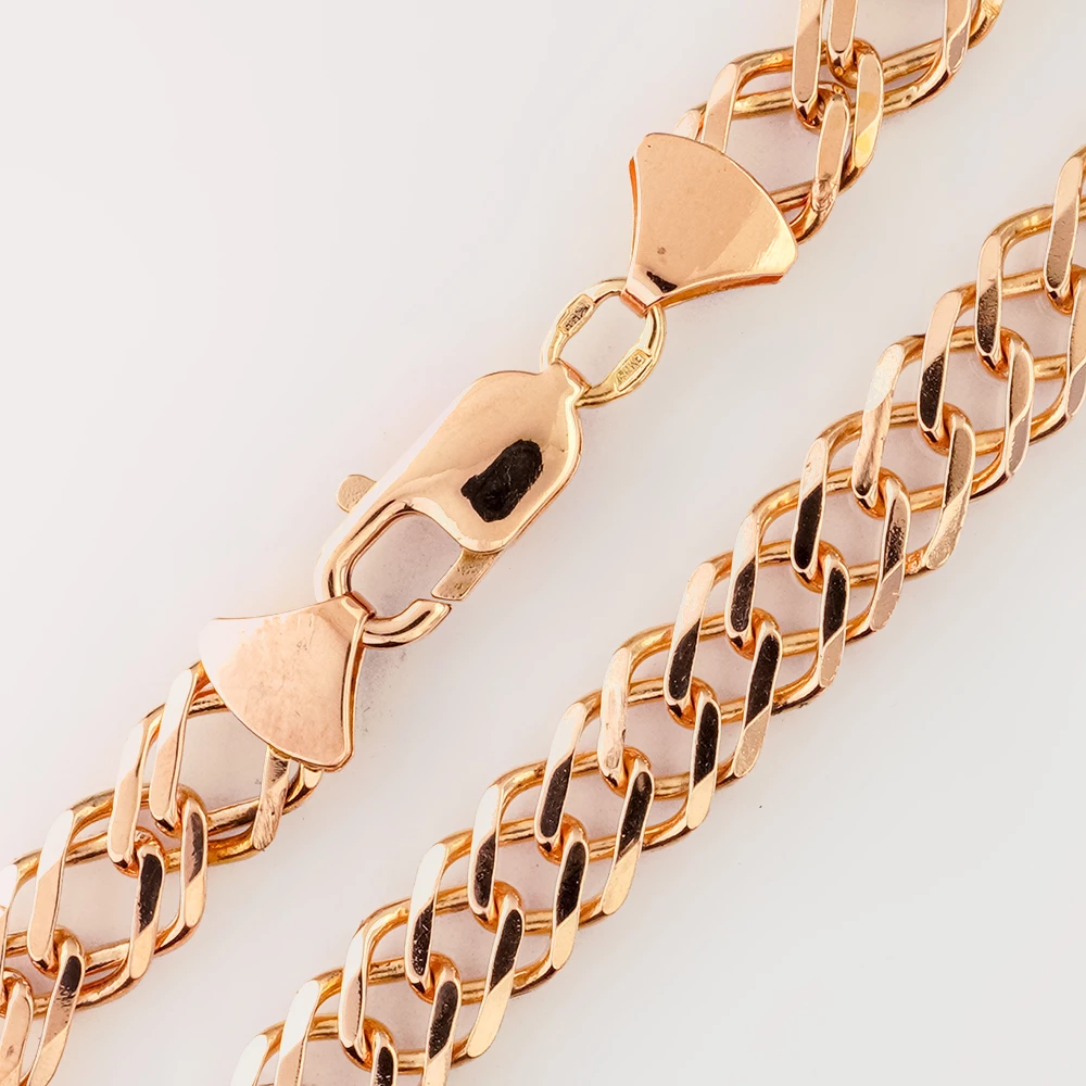 Цепь из красного золота 585 пробы