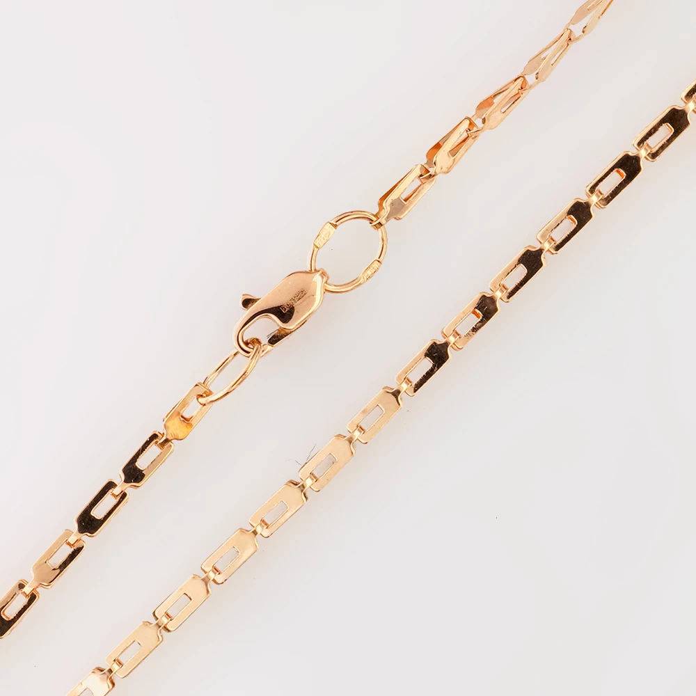 Цепь из красного золота 585 пробы