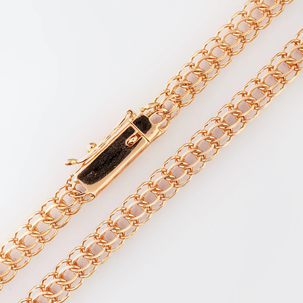 Цепь из красного золота 585 пробы