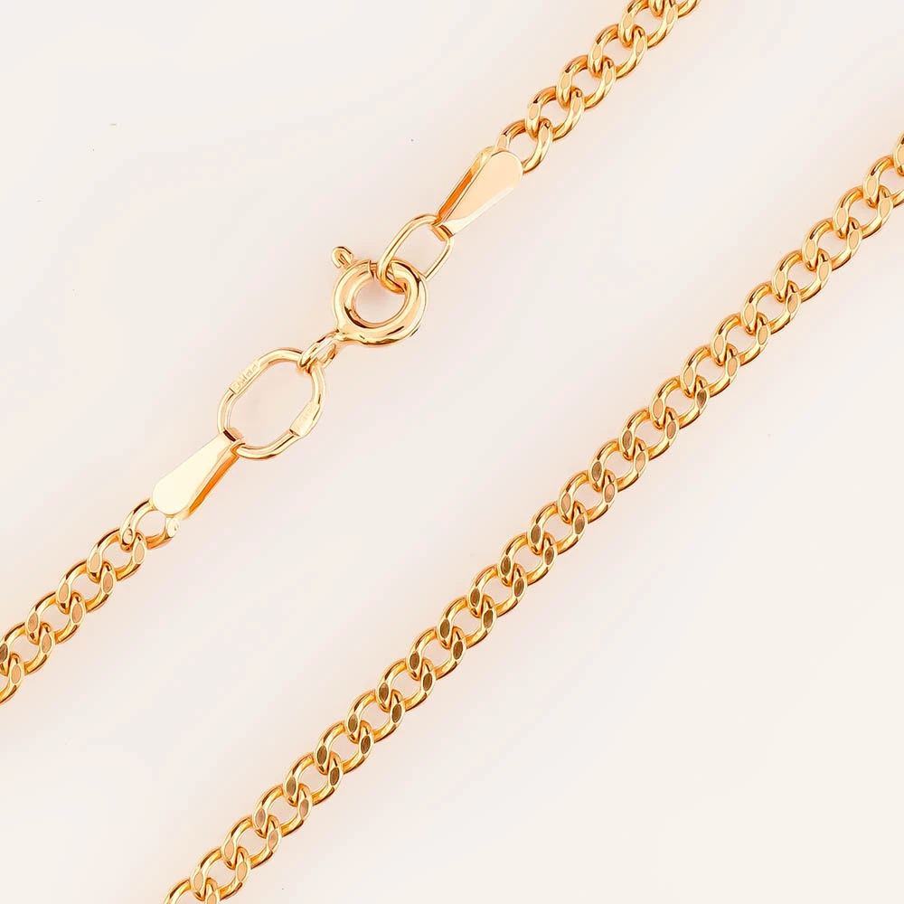 Цепь из красного золота 585 пробы