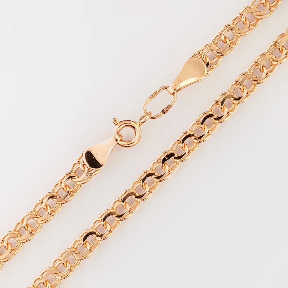 Цепь из красного золота 375 пробы