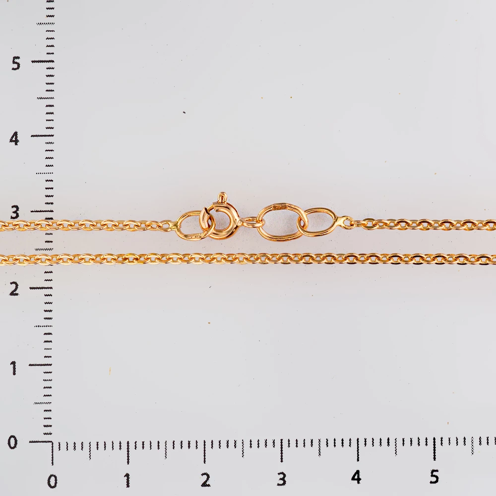 Цепь из красного золота 585 пробы