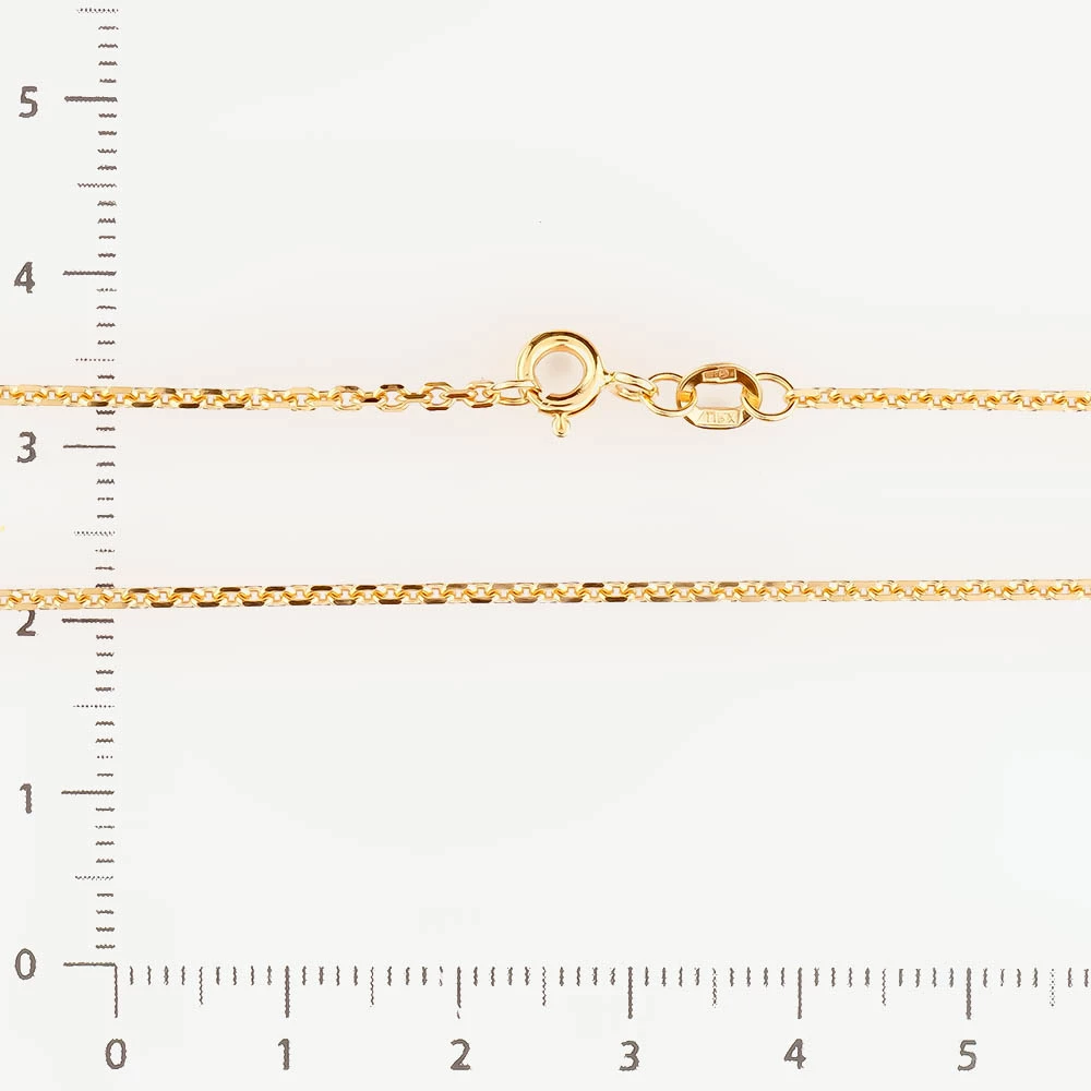 Цепь из красного золота 585 пробы