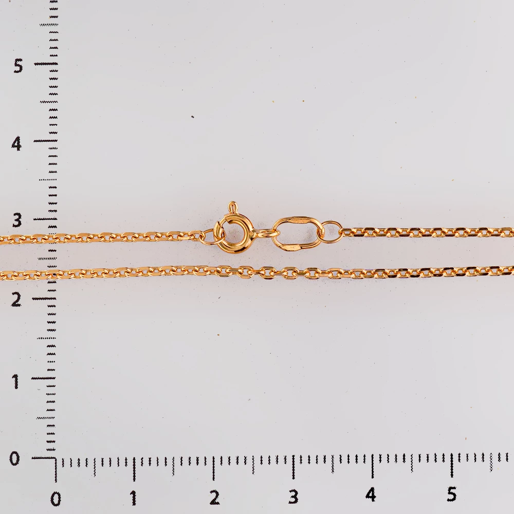 Цепь из красного золота 585 пробы