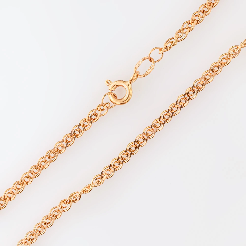 Цепь из красного золота 585 пробы