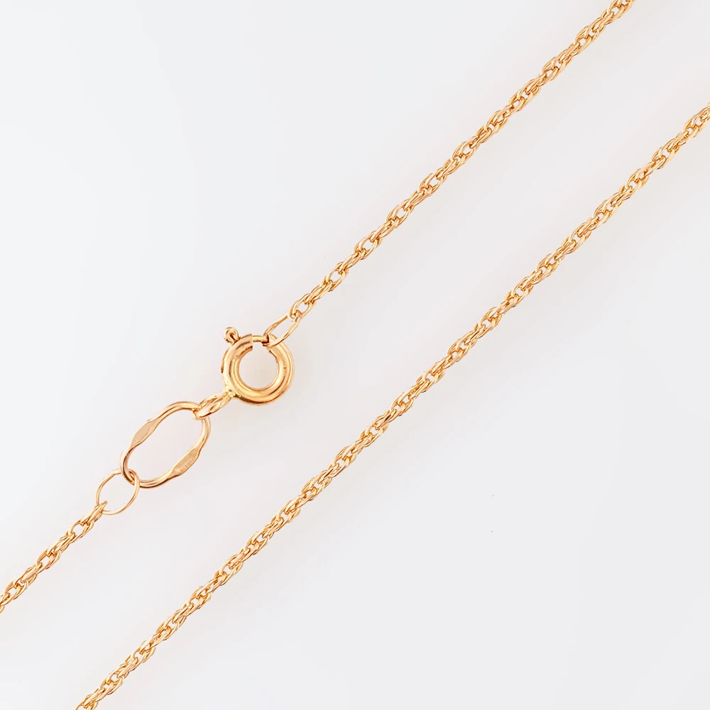 Цепь из красного золота 585 пробы