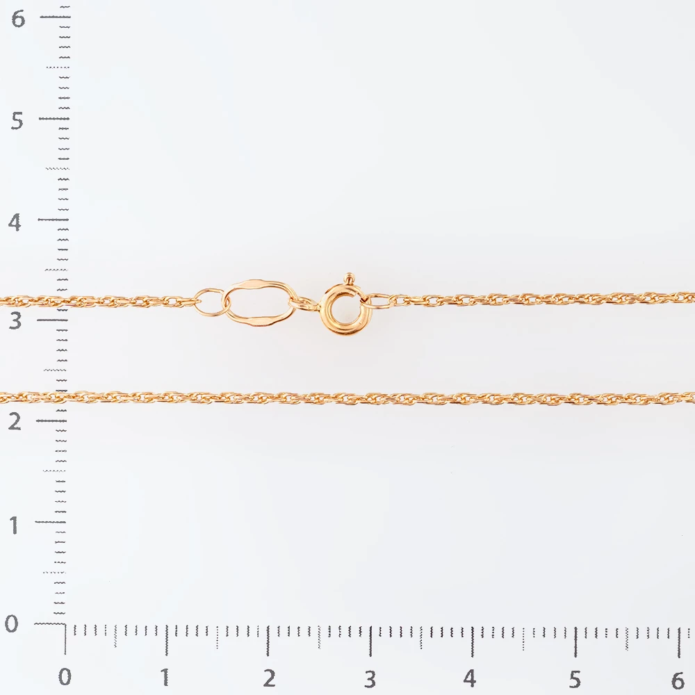 Цепь из красного золота 585 пробы