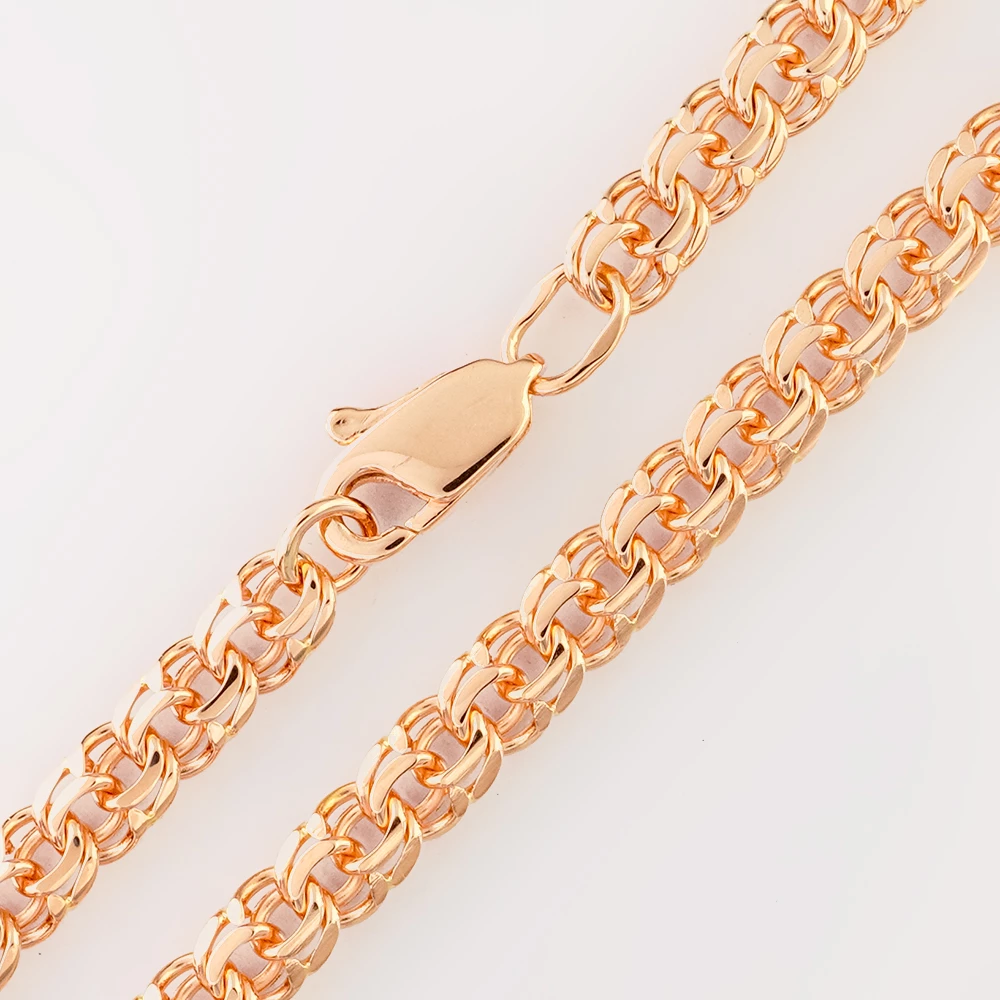 Цепь из красного золота 585 пробы