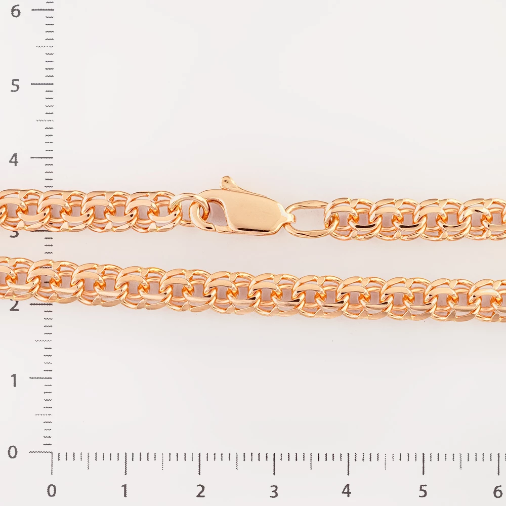 Цепь из красного золота 585 пробы