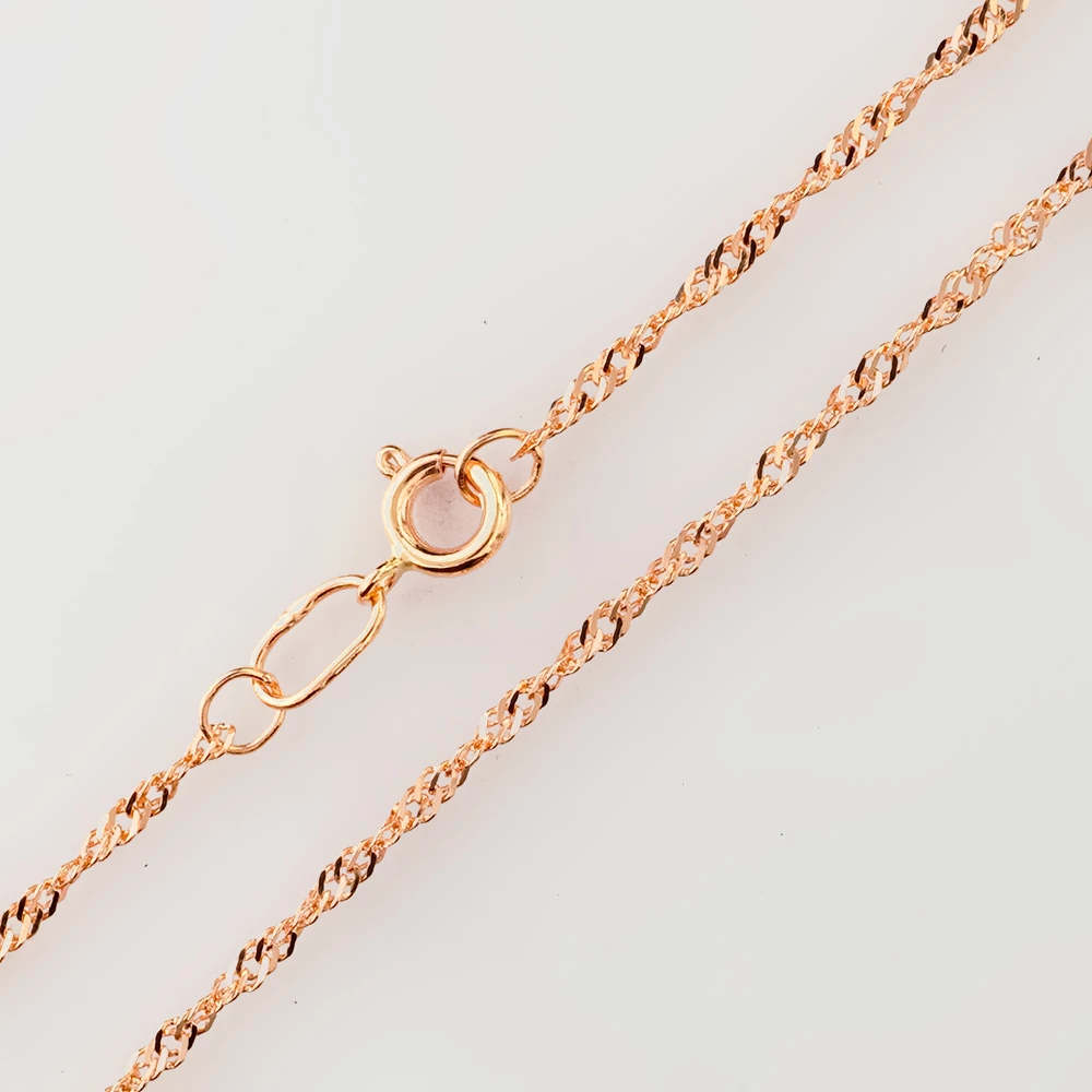 Цепь из красного золота 585 пробы