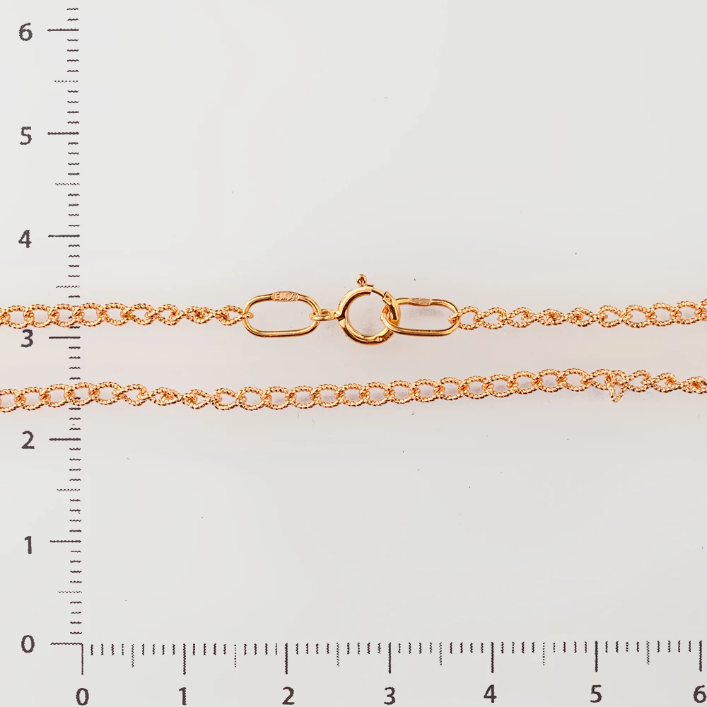 Цепь из красного золота 585 пробы