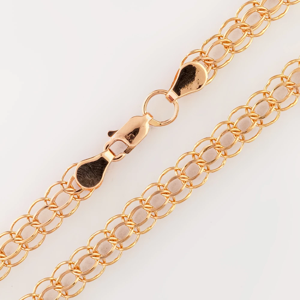 Цепь из красного золота 585 пробы