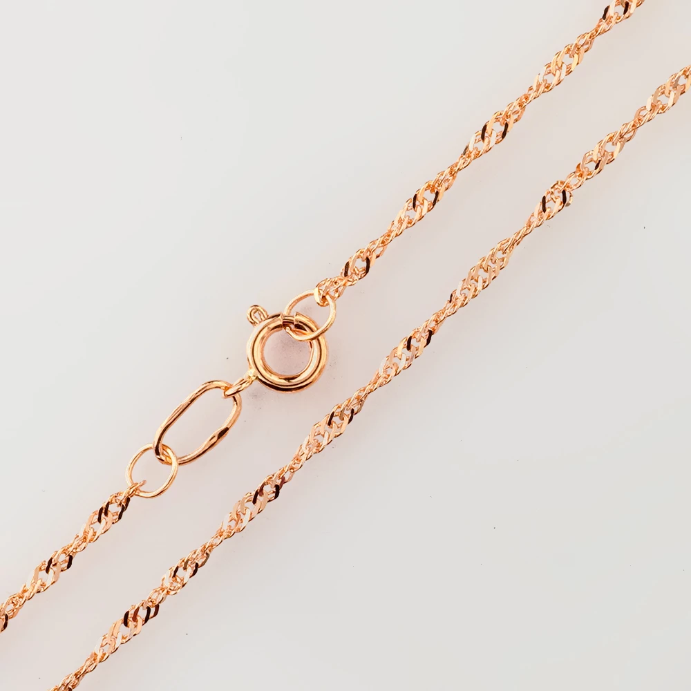 Цепь из красного золота 585 пробы