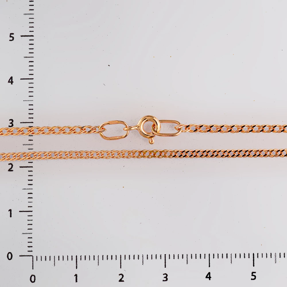 Цепь из красного золота 585 пробы