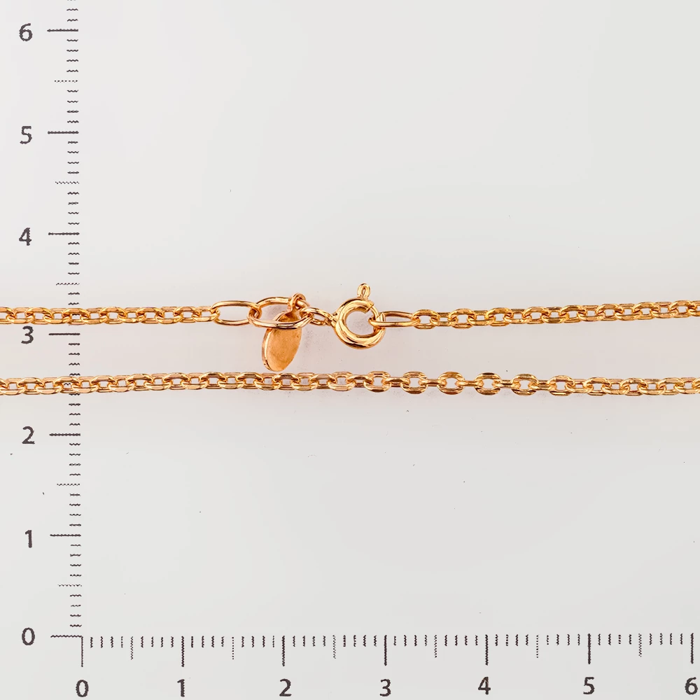 Цепь из красного золота 585 пробы