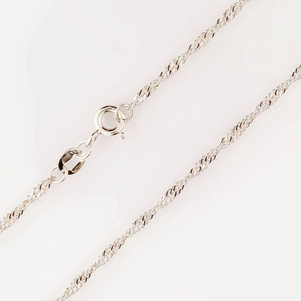 Цепь из белого золота 585 пробы