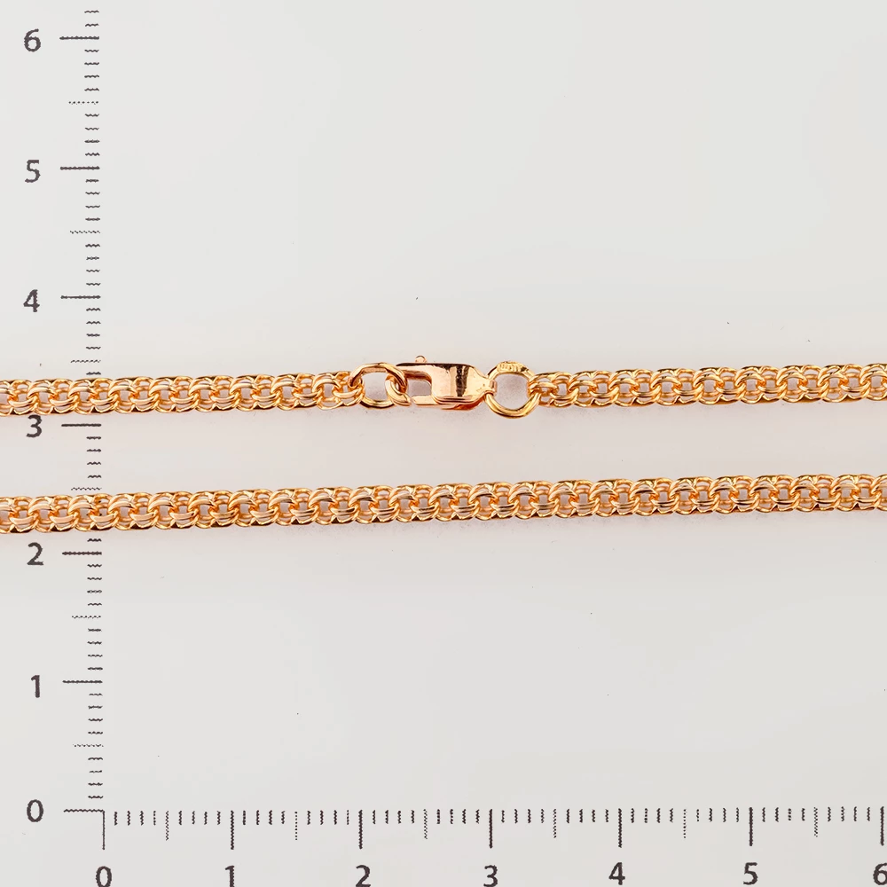 Цепь из красного золота 585 пробы