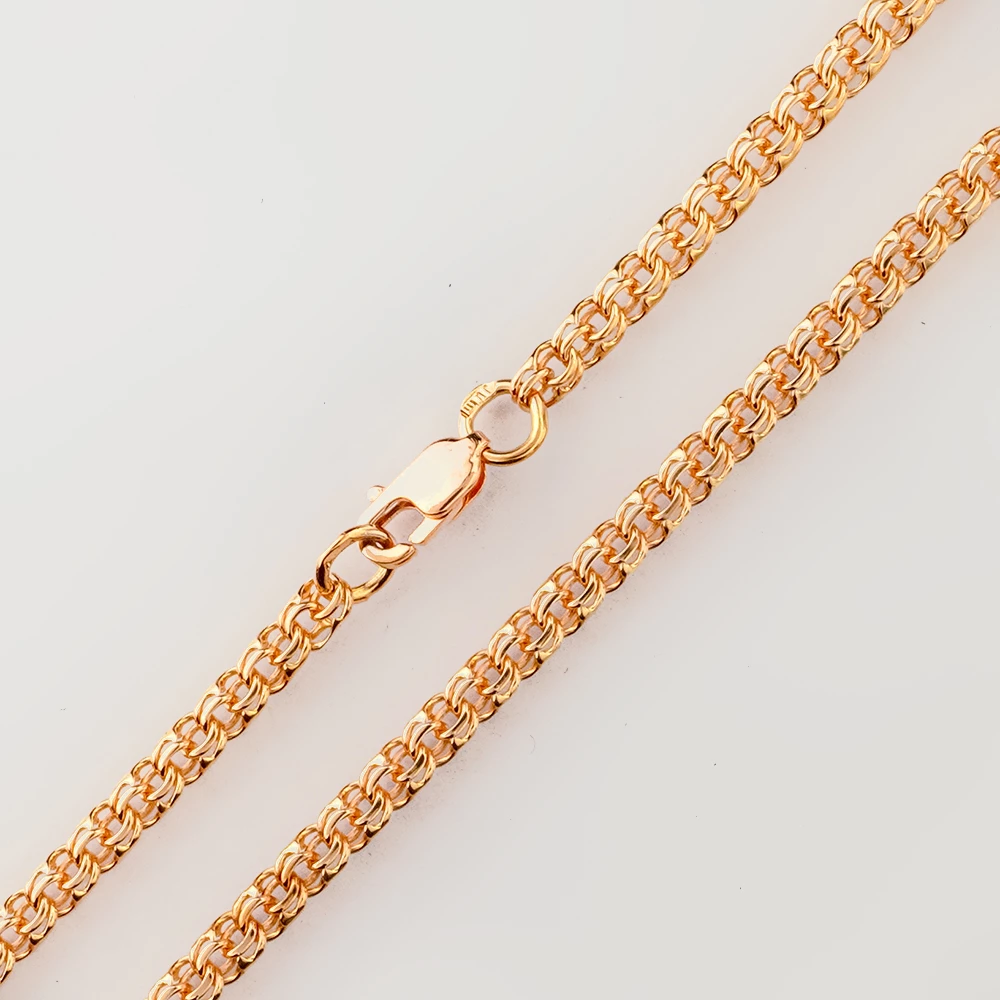 Цепь из красного золота 585 пробы