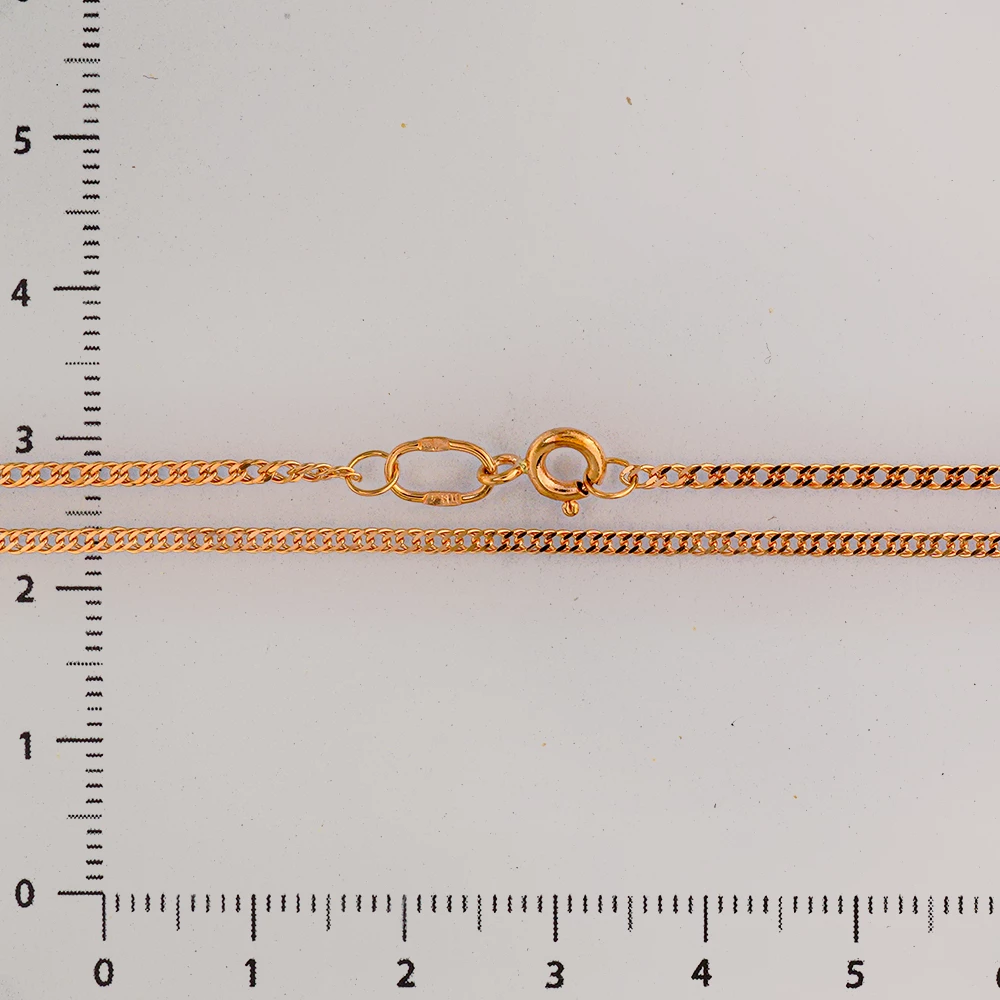 Цепь из красного золота 585 пробы