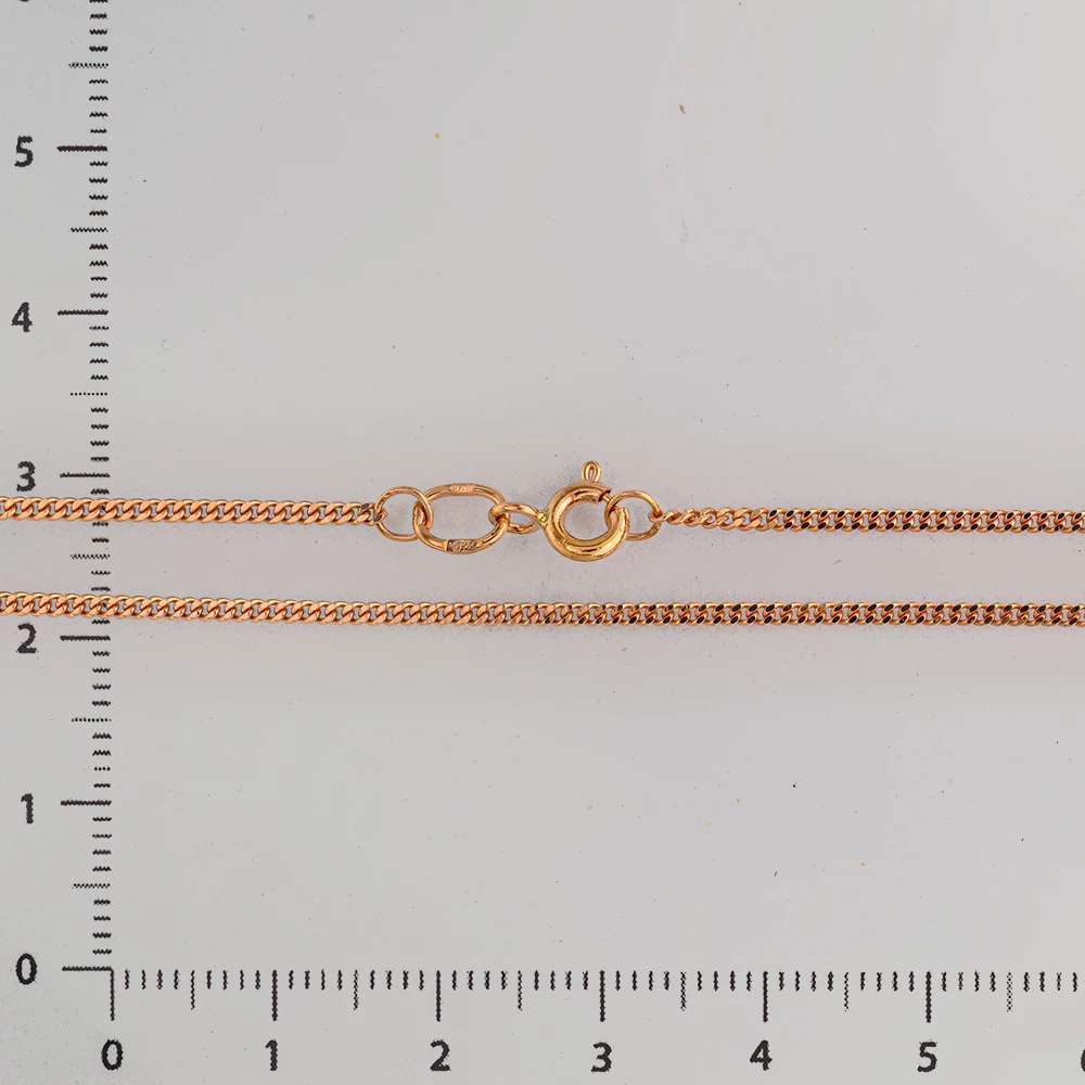 Цепь из красного золота 585 пробы