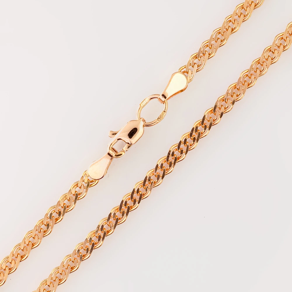 Цепь из красного золота 585 пробы