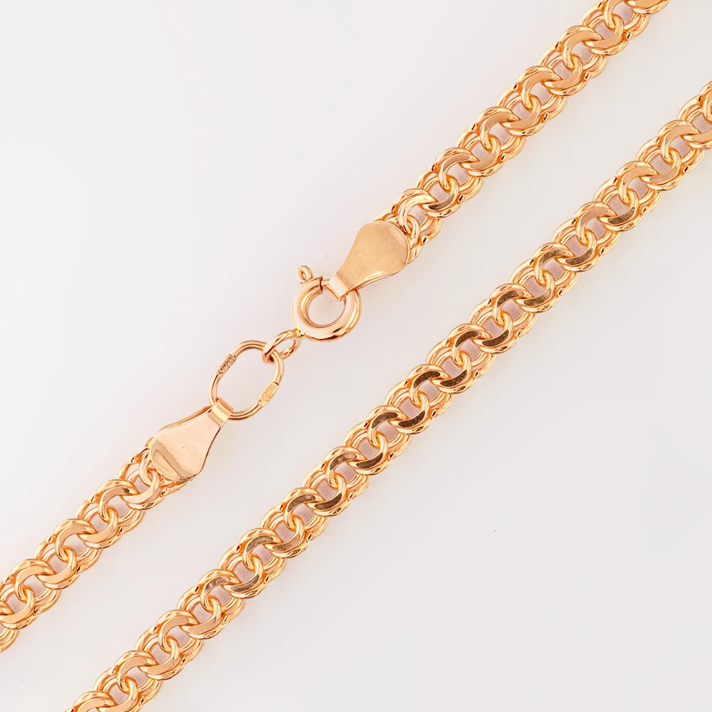 Цепь из красного золота 585 пробы