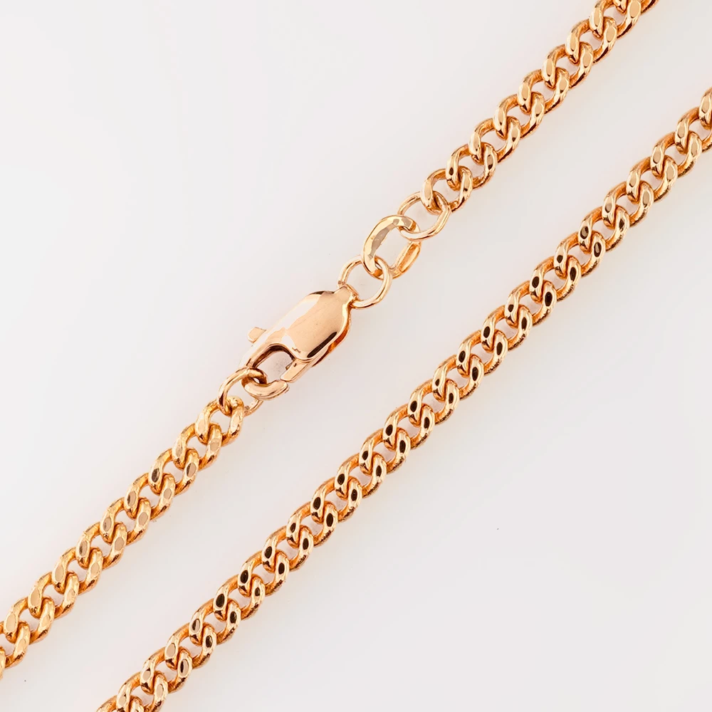 Цепь из красного золота 585 пробы