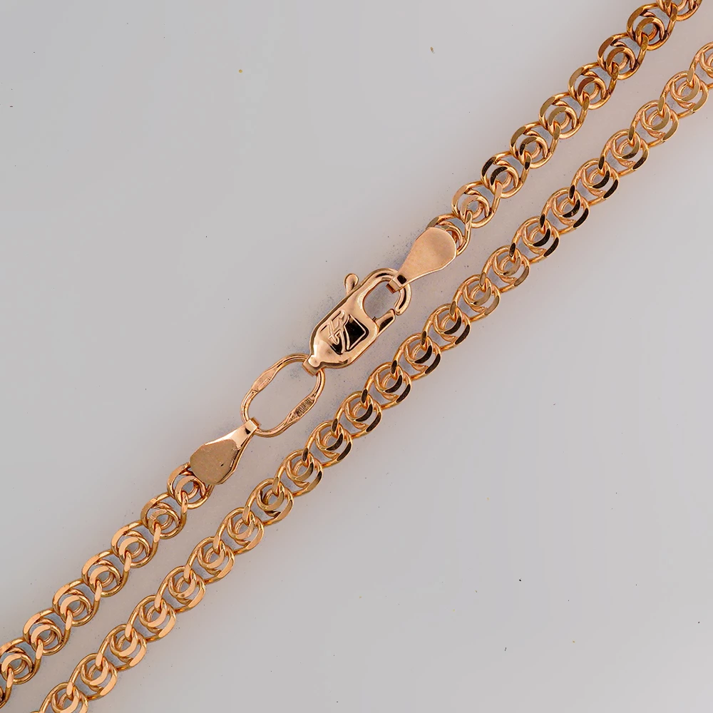 Цепь из красного золота 585 пробы
