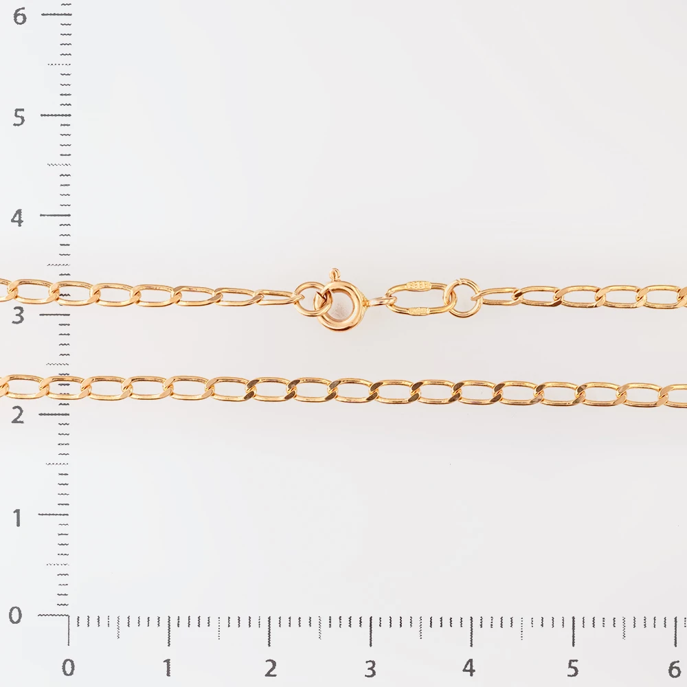 Цепь из красного золота 585 пробы