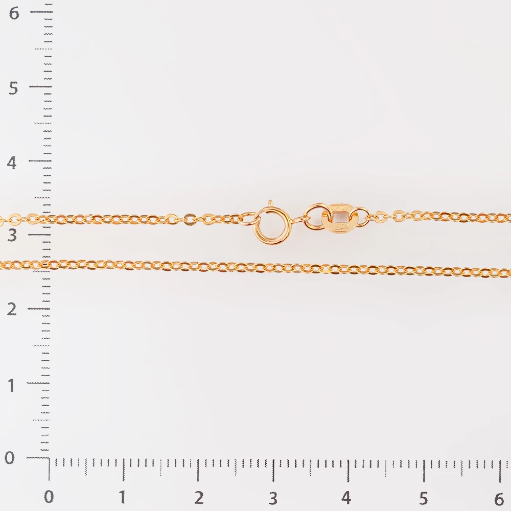 Цепь из красного золота 585 пробы