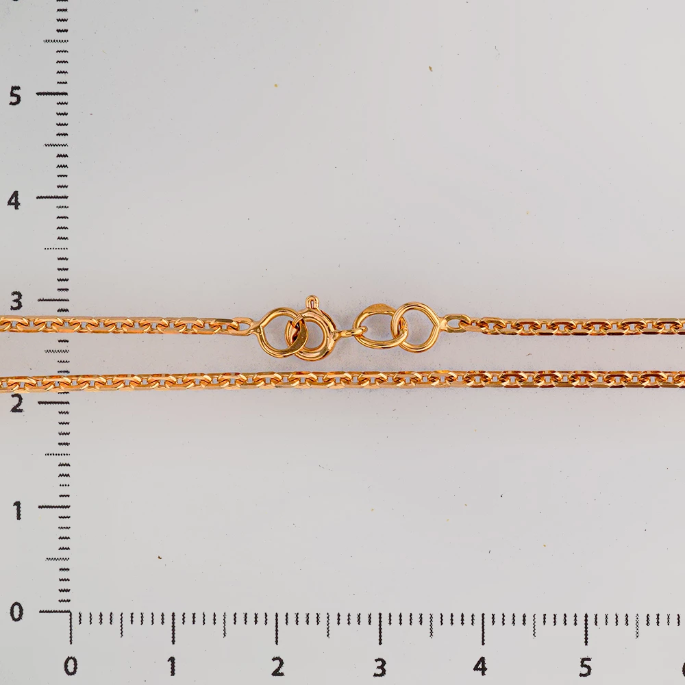 Цепь из красного золота 585 пробы