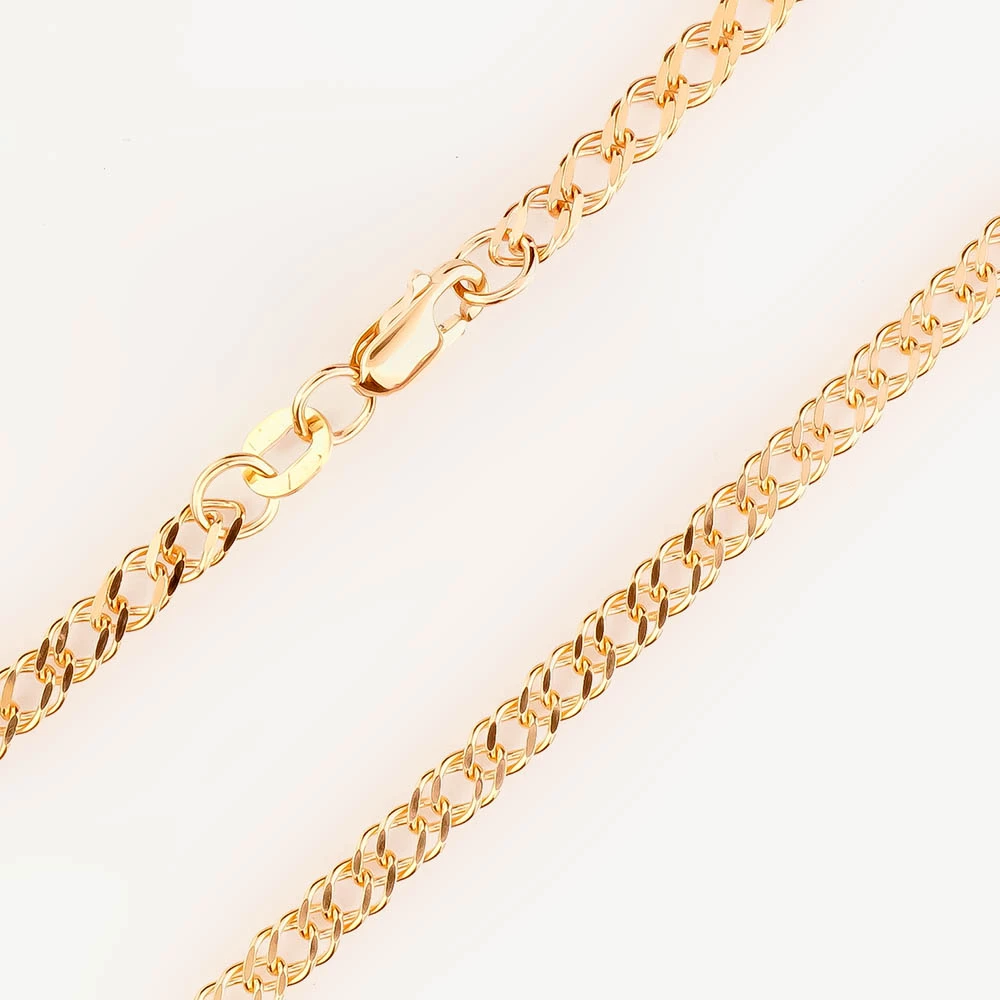 Цепь из красного золота 585 пробы