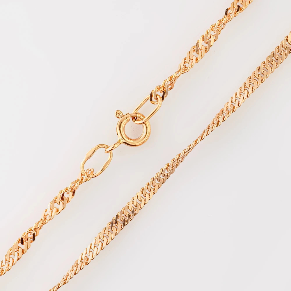 Цепь из красного золота 585 пробы