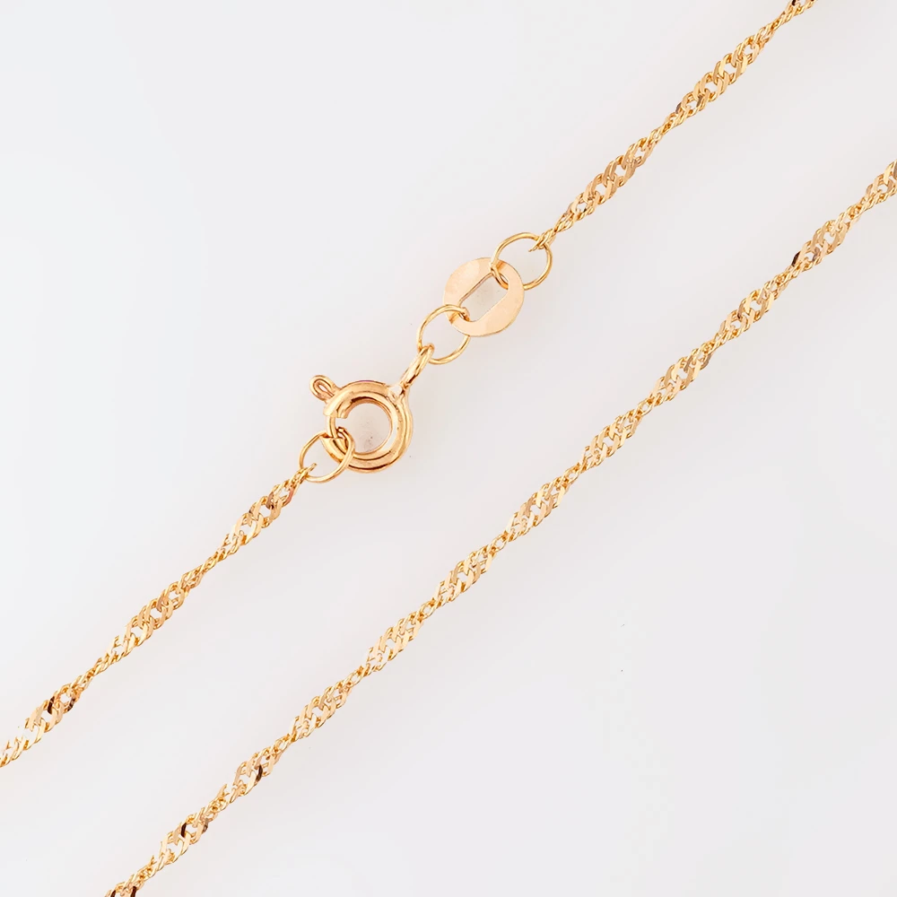 Цепь из красного золота 585 пробы