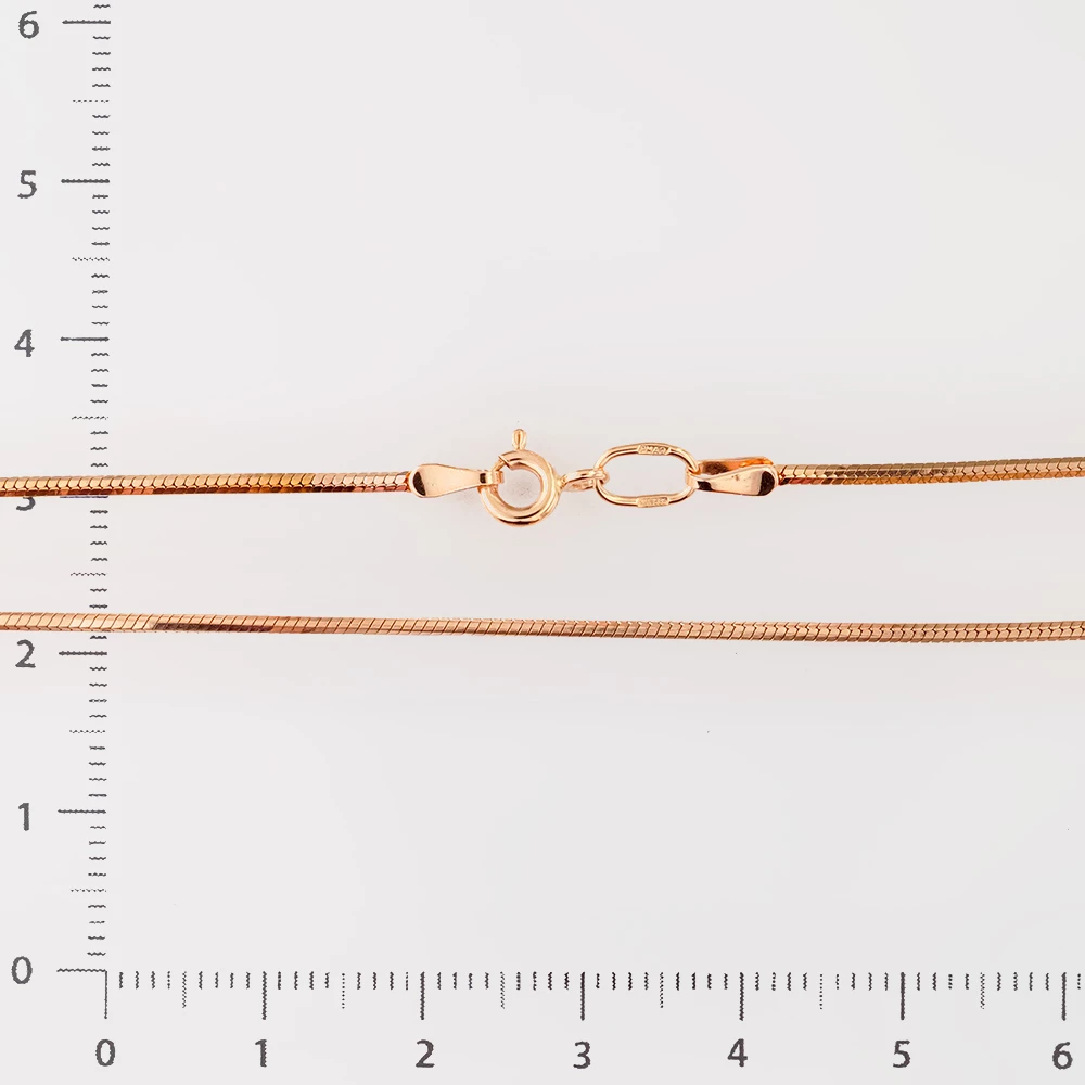 Цепь из красного золота 585 пробы