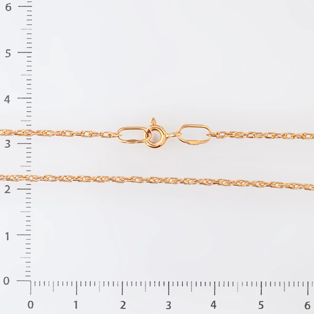 Цепь из красного золота 585 пробы