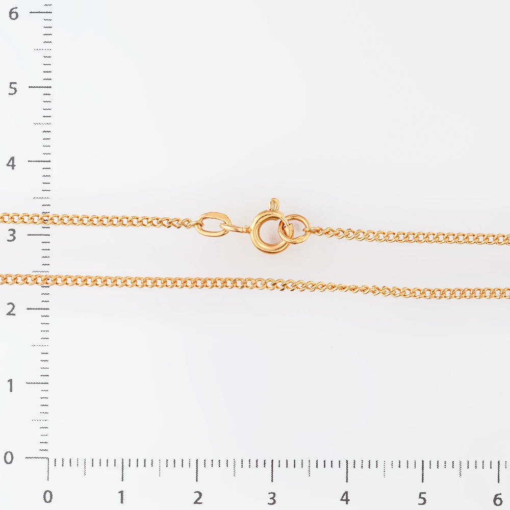 Цепь из красного золота 583 пробы