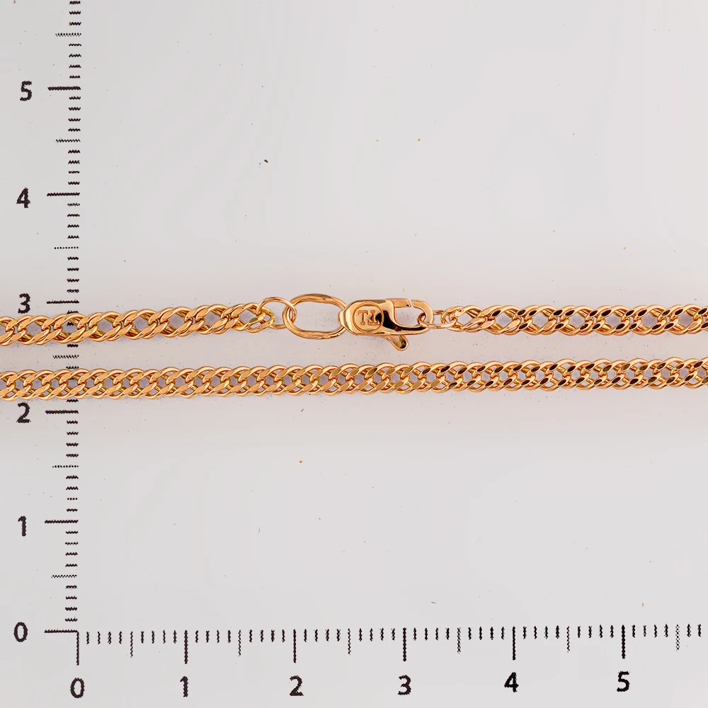 Цепь из красного золота 585 пробы