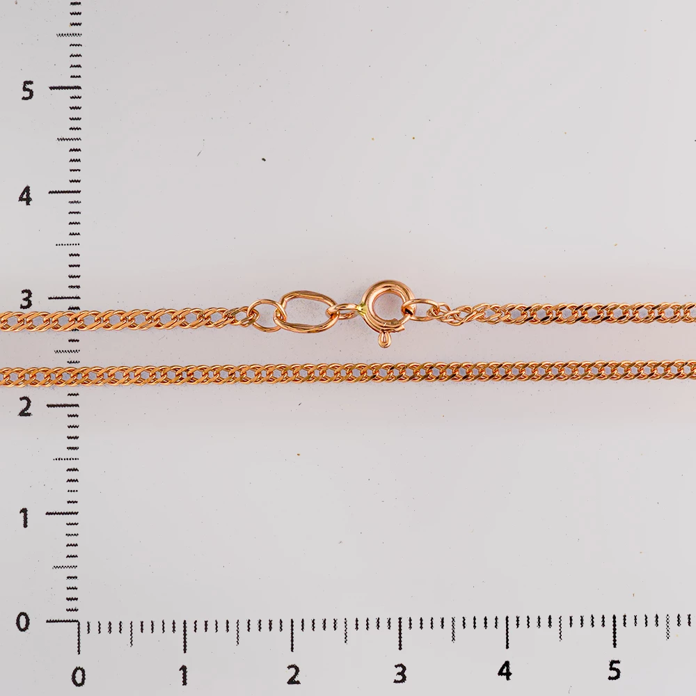 Цепь из красного золота 585 пробы