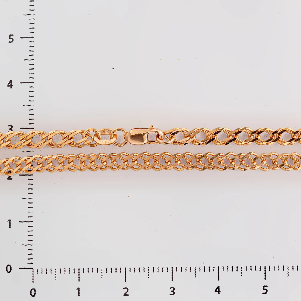 Цепь из красного золота 585 пробы