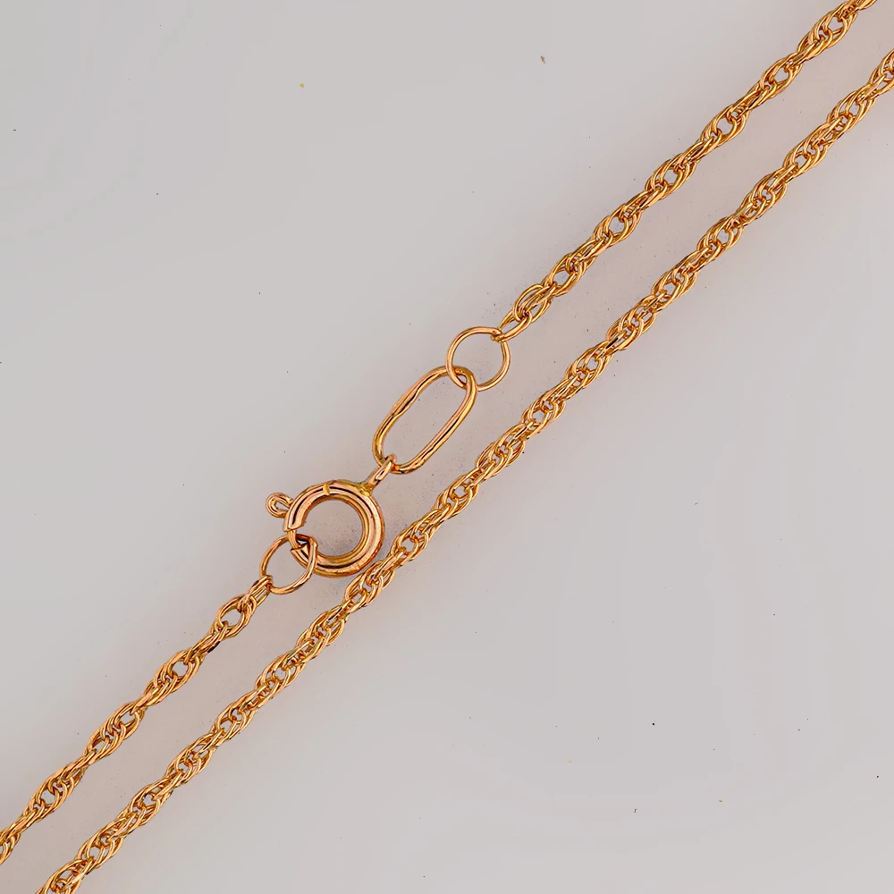 Цепь из красного золота 585 пробы