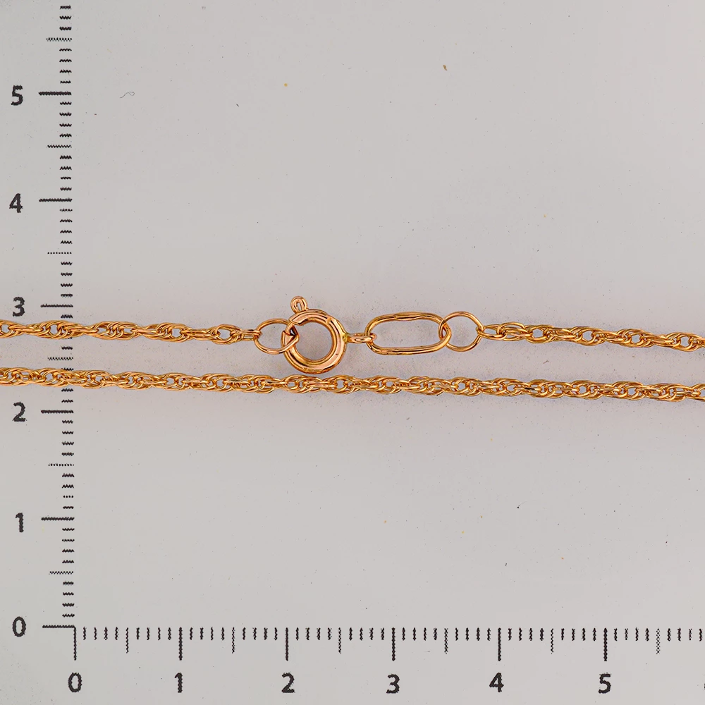 Цепь из красного золота 585 пробы